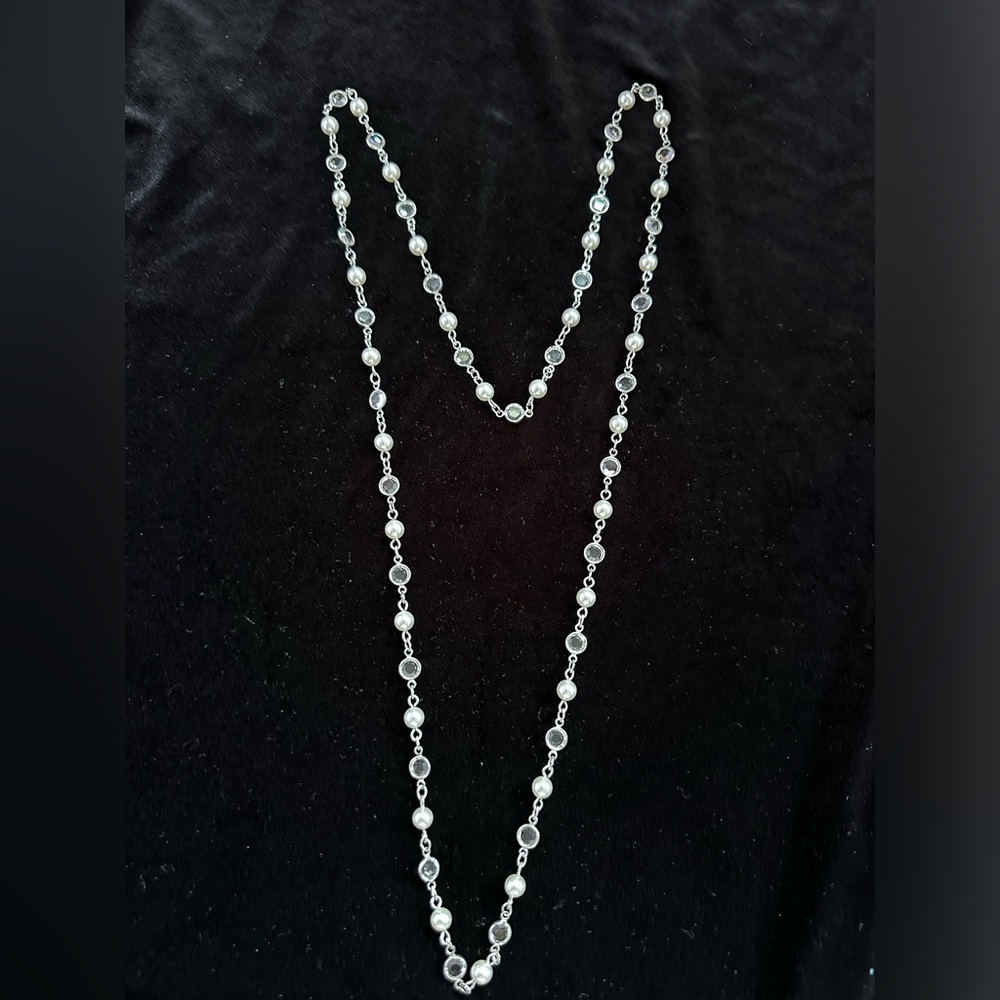 Touchstone Crystal ‘Chanelle’  Endless necklace